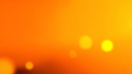 Poster - The vibrant colors of sunset fill the sky with warm hues, creating a tranquil atmosphere. Soft bokeh lights add a magical touch to the serene evening backdrop