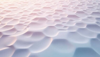 Poster - Soft and abstract background of rippling, organic forms with a pastel color palette.