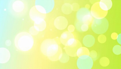 Poster - Vibrant light bokeh effects abstract background digital art colorful environment soft focus creative design