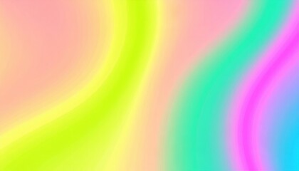 Poster - Colorful abstract swirls digital art vibrant palette soft backdrop contemporary visual aesthetics