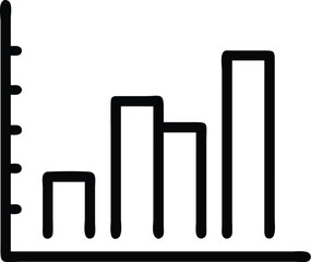 Poster - Simple bar chart graph diagram infographic presentation data statistics visual representation