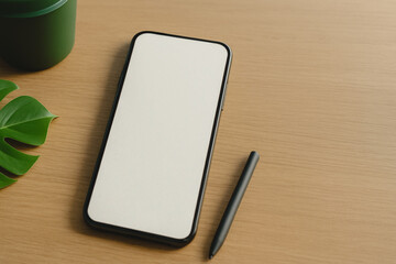 Poster - Blank Smartphone Screen Mockup