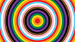 © Vector Archive - Pride Background with LGBTQ Inclusive Pride Flag Colours. Rainbow Stripes Wallpaper for LGBT Pride Month. Vector Illustration.