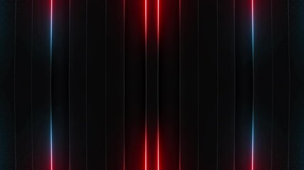 Wall Mural - This stock motion graphic video of Diagonal Neon Streaks with gentle overlapping curves on seamless loops