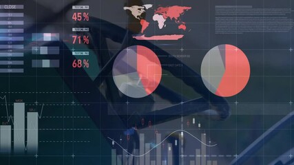 Poster - Loading dashboard, animating table, updating gauges, revealing maps and charts to visualize data