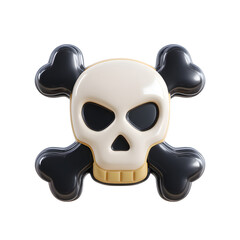 Poster - Skull Crossbones : Illustration, high resolution digital graphic illustration for web and print use with clean background perfect for ads social media banners posters marketing presentations