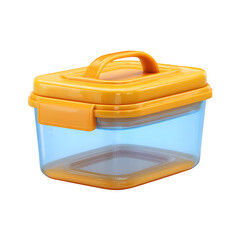 Fototapete - Plastic Food Container Visual, high resolution digital graphic illustration for web and print use with clean background perfect for ads social media banners posters marketing presentations