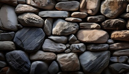 Poster - stone wall texture background