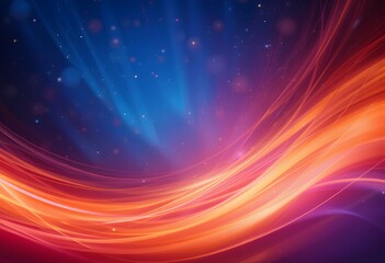 Poster - Abstract Backgrounds, Smooth Gradient Light Trails, Ideal Design Resource. Presentation Backdrop, Website Headers, Marketing Visuals, Engaging Artistic Design. Modern Aesthetic, Digital Design