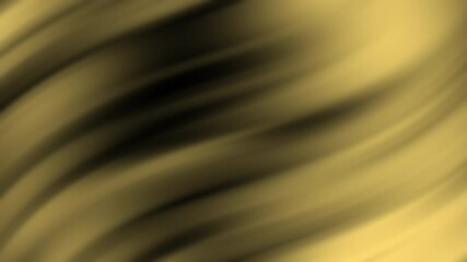Poster - Abstract golden wave pattern with smooth gradients and flowing lines creating a sense of motion and elegance, abstract texture gradient motion background animation.
