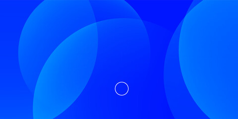 Poster - abstract blue circle background, gradient color, vector design. template for poster, brochure, leaflet, flyer, card, banner, book cover, wallpaper, web, backdrop
