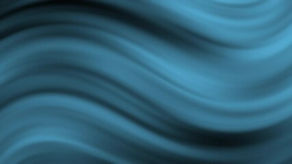 Poster - Soft blue abstract waves create a smooth flowing pattern with a calming effect, abstract texture gradient motion background animation.