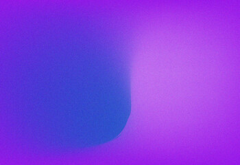 Fototapete - Abstract background blue based with grainy and Noise effect. Gradient noise texture eggplant purple color wave background, vibrant gradient banner header cover poster background design