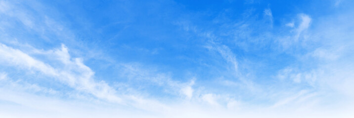 Wall Mural - sky is blue and clear with clouds