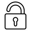 © moore moore - User interface unlock icon