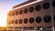 © AA+W - industrial carbon capture technology facility to reduce the CO2 in the atmosphere
