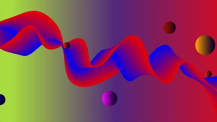 Leinwandbilder - Colorful dynamic background design perfect for business or web banners