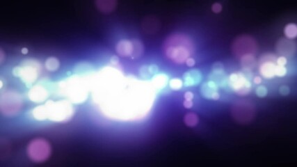 Wall Mural - abstract fantasy background shiny particles dust rays and energy flow loop
