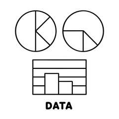 Poster - vector illustration of a diagram