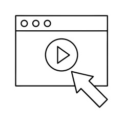Poster - internet browser icon