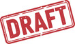 © jobaida - Draft stamp text vector