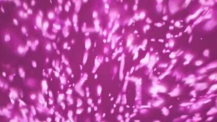 Fototapete - Flowing pink liquid swirling with bright particles, generating dynamic visual energy through mesmerizing motion and vibrant color interactions