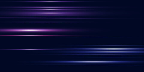Poster - Glowing speed effect. Abstract rays of movement and speed.
