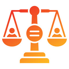 Poster - Unbiased Glyph Gradient Icon