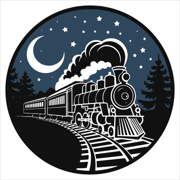 Nighttime Train Adventure
