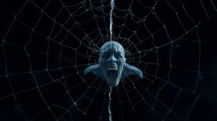 spider on the web