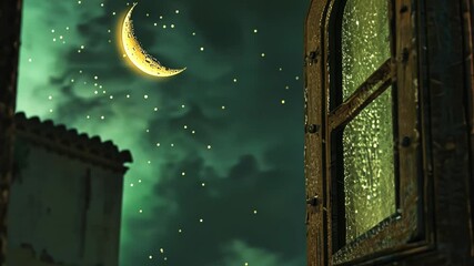 Wall Mural - Moonlit Landscape