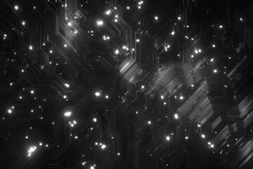Wall Mural - abstract background with stars