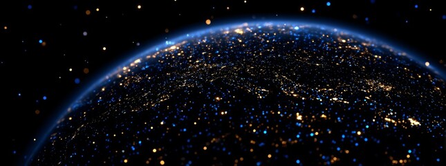 Wall Mural - blue planet earth