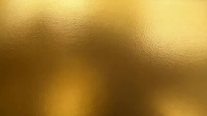 Poster - Subtle motion across a shimmering golden surface with a delicate textured pattern, creating a luxurious and elegant visual effect