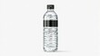 © Jennifer - Clear plastic water bottle with black label.