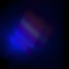 Wall Mural - a blurry, abstract shape emerges from a dark background, with subtle hues of blue, red, and purple c