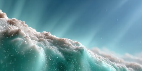 Poster - Geomagnetic Storm Cosmic Background with Nebula Clouds and Stellar Clusters for Astronomy Websites and Space Exploration Digital Marketing Content