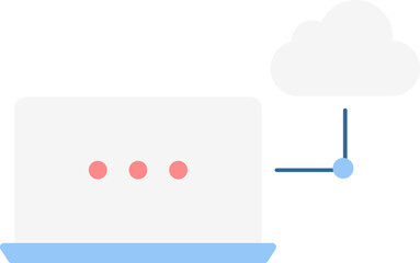 Poster - Flat Icon App Basics Element