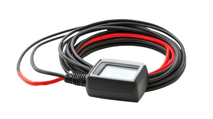 Poster - Conductivity meter with cable sensor, Transparent background, PNG