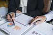 © Charlie's - Business People Meeting Design Ideas professional investor working new start up project. Concept. business planning in office