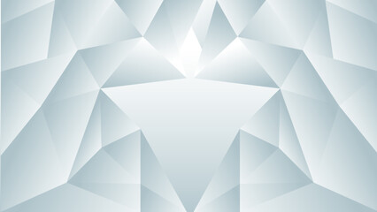 Poster - White abstract shapes background vector illustration