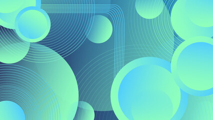 Poster - Creative abstract geometric vector wallpaper