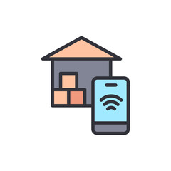 Poster - Smart Warehouse Automation System Connecting Via Mobile Application