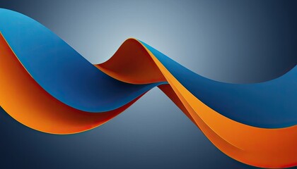 Poster - Abstract soft orange graphics background for design
3