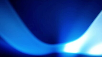 Poster - Abstract Blue Light Swirls Dynamic Motion Background Video