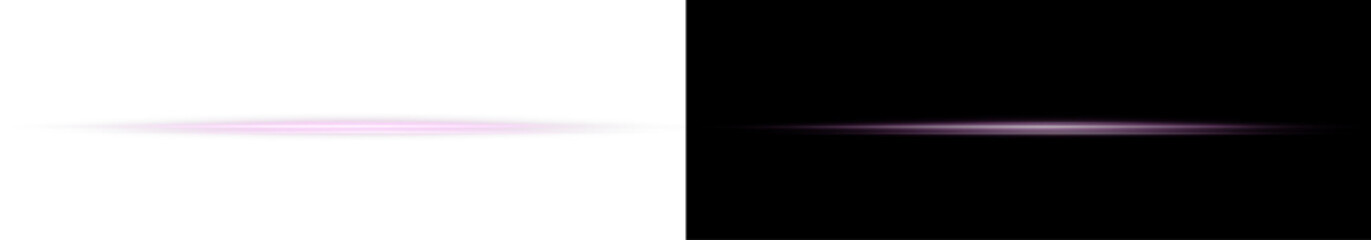Fototapete - Line, neon, light, glow, pink effects burst with energy and dynamic shine. Sparkles, rays, and beams create a magical scene. PNG overlay with line, neon, light, glow, pink. Transparent PNG.