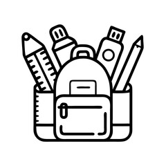 Poster - Vector illustration of a suitcase with a map icon, perfect for web, business, and travel document design