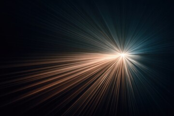 Poster - Abstract light rays burst graphic design
