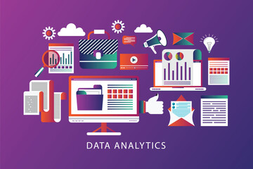 Poster - Big data analysis concept
