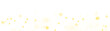 © ira11998877 - PNG bright particles and yellow dust glow on festive background, as each sparkle ignites a dust trail and shimmer reflects the light of golden dust PNG.